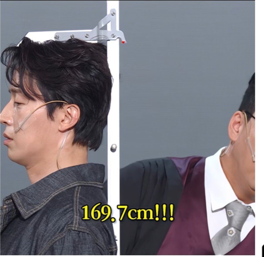 허경환 의외로 키 큰데요?